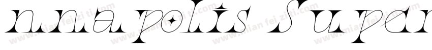 nnapolis Super-Itali字体转换
